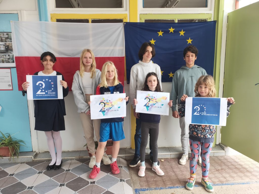 20 rocznica przystąpienia Polski do Unii Europejskiej w szkole Polskiej im. Rotmistrza W. Pileckiego w Rabacie