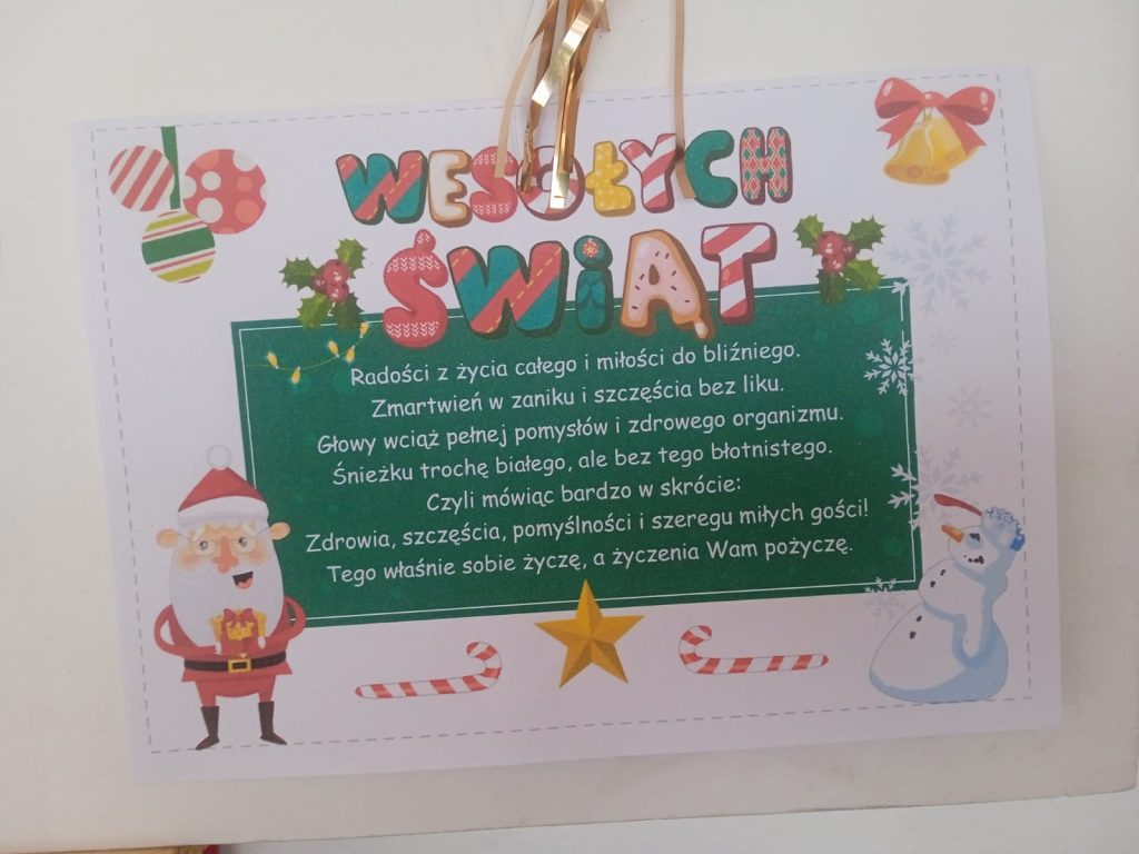 Polskie Święta ponad granicami- życzenia dla Szkoły Polskiej w Bratysławie